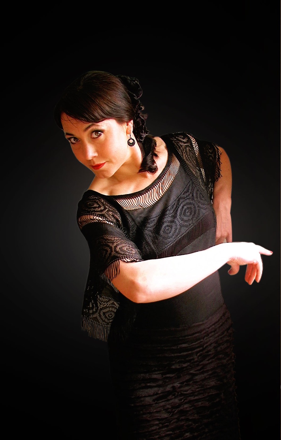 La Liz — flamenco teacher at Shoonya Dance Centre